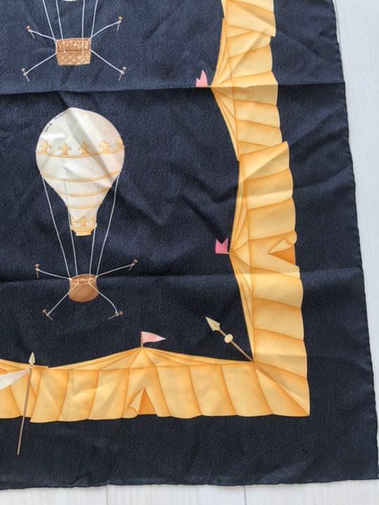 BVLGARI スカーフ ブラック 気球 | activoskateshop.com