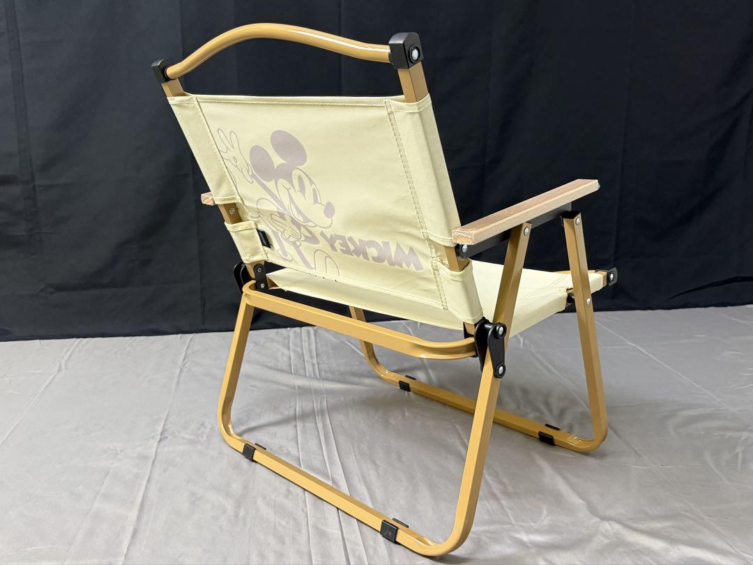 【ディズニー正規品】新品未使用 ミッキー折りたたみチェア キャンプ・アウトドア
