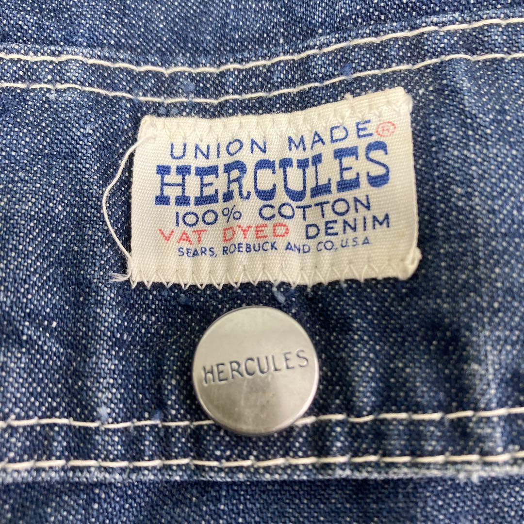 60s HERCULES デニムJKT ブランケット、ユニチケ付き - メルカリ