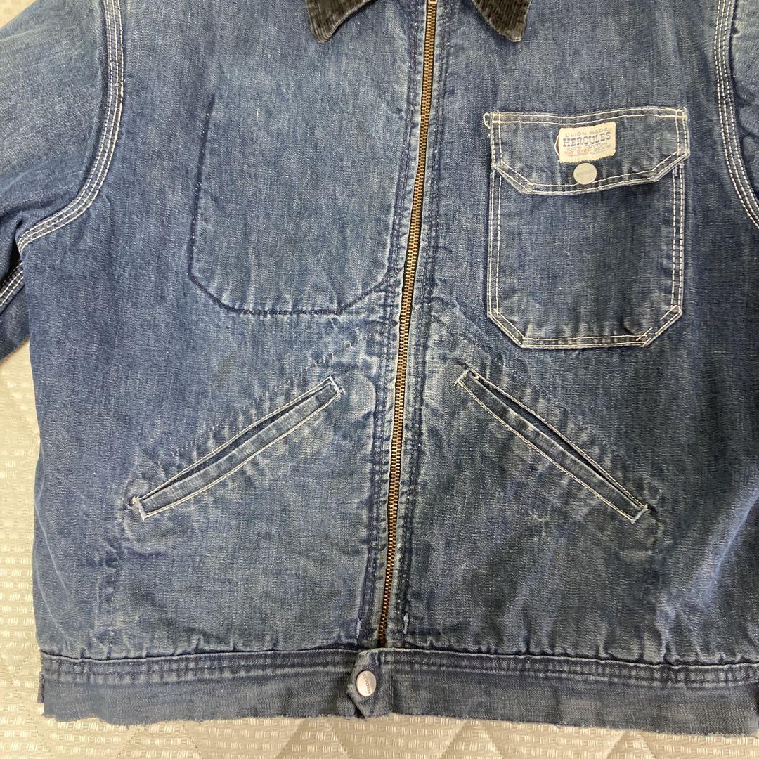 60s HERCULES デニムJKT ブランケット、ユニチケ付き