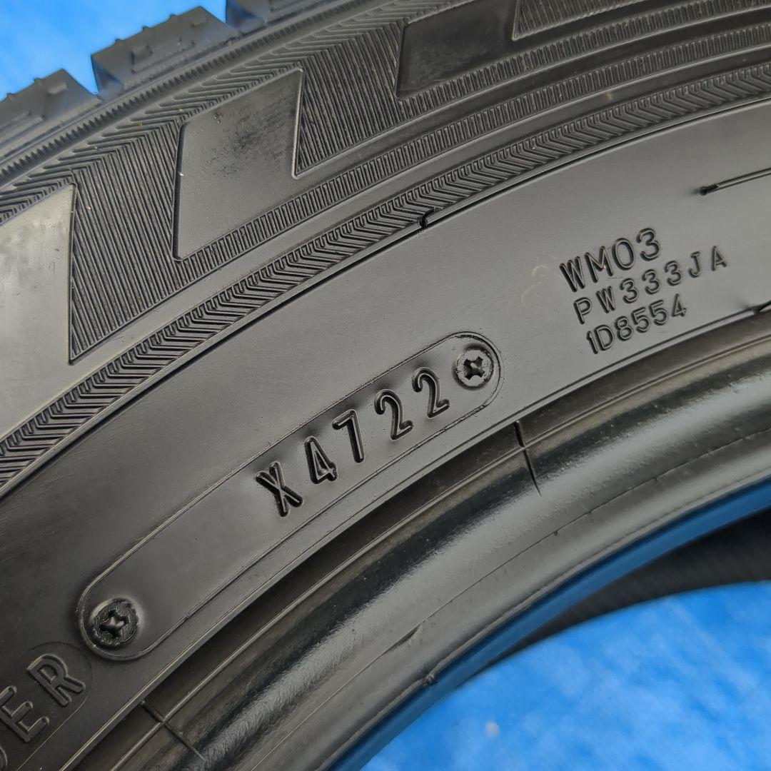 ①215/60R17 DUNLOP WM03 バリ溝 2本 送料込み
