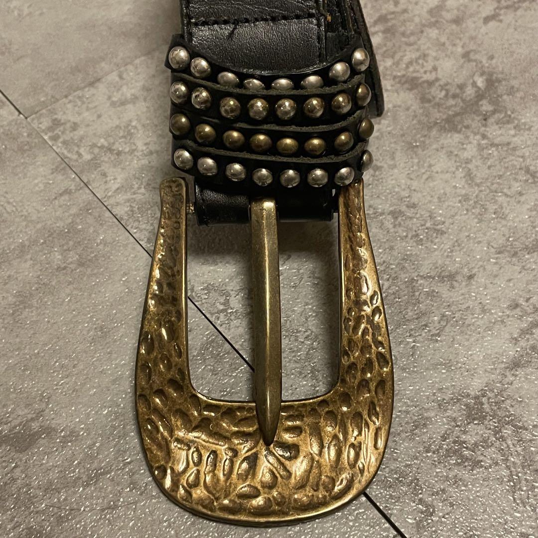 00s archive studs belt gold y2k 小物