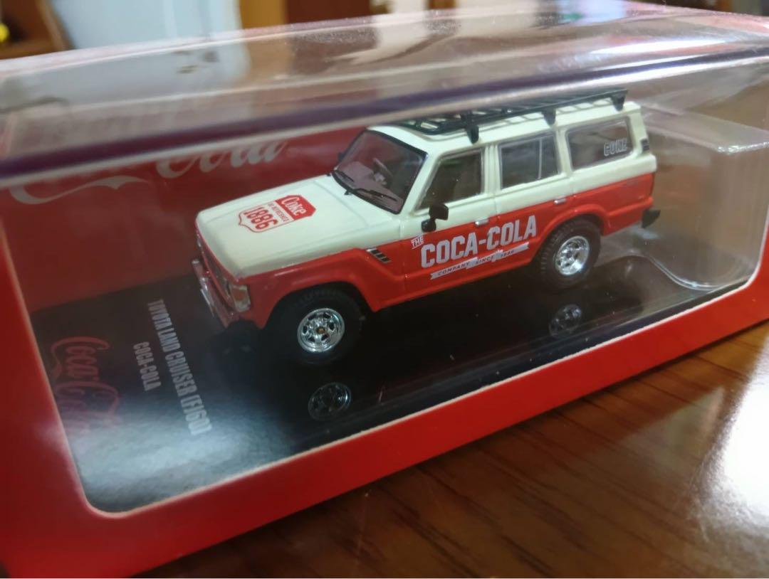 【3台セット】タイニー　TINY コカ・コーラ　ミニカー3種　1/64