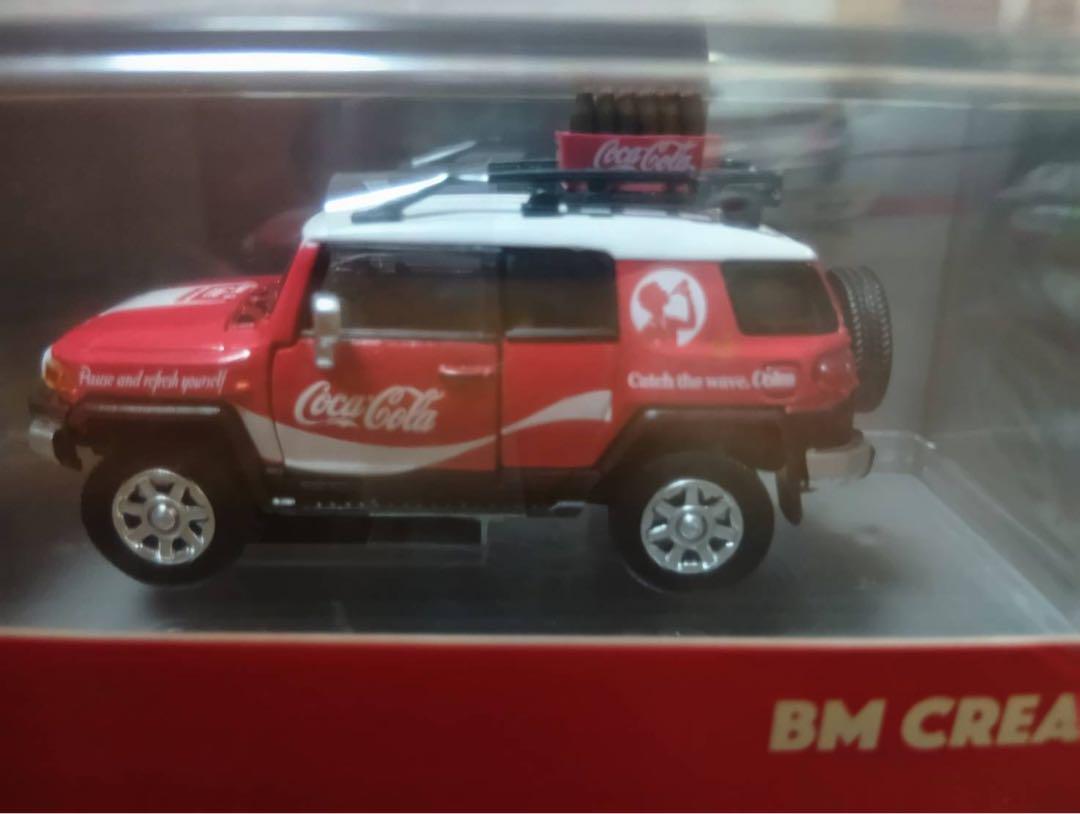 【3台セット】タイニー　TINY コカ・コーラ　ミニカー3種　1/64