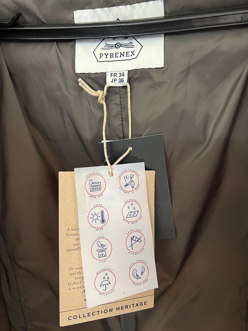 新品未使用タグ付❗️ PYRENEX グルノーブルダウンジャケット ファー付き