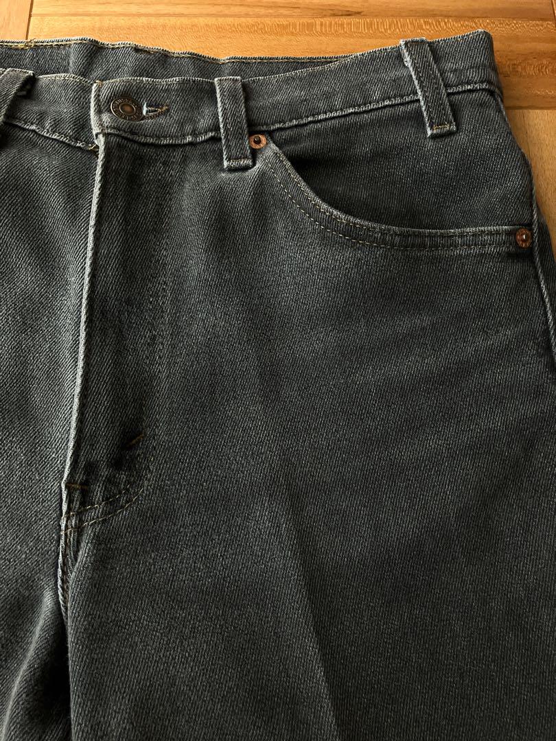 最終値下げ❗️90s Levi’s 517ストレッチ 先染めブラックデニム USA