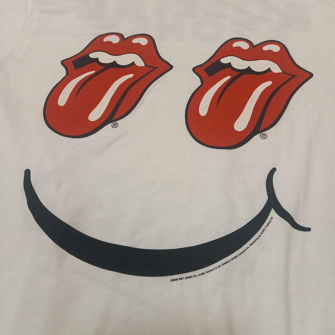 ローリングストーンズ 美品！ グラフィックTシャツ ホワイト
