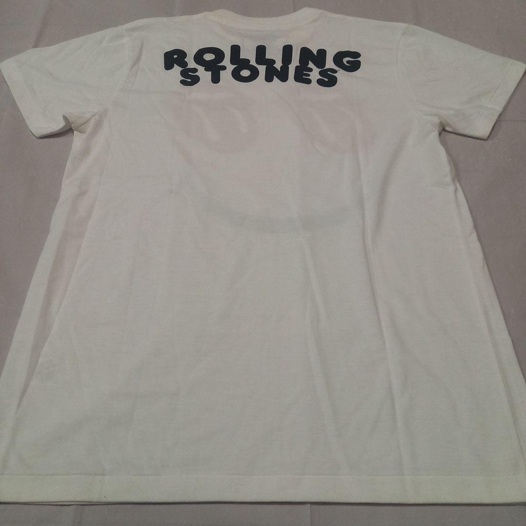 ローリングストーンズ 美品！ グラフィックTシャツ ホワイト
