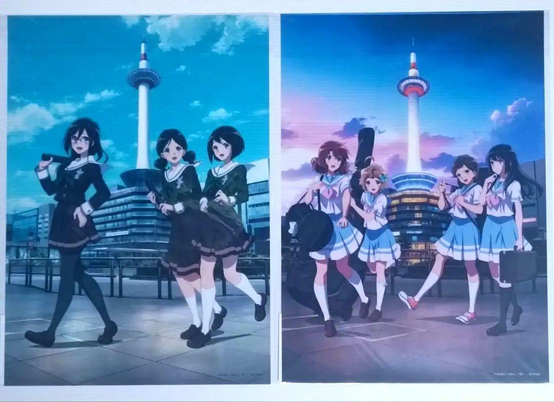 響け！ユーフォニアム 京都タワー +京阪 限定A3アクリルポスター 6枚 コンプ