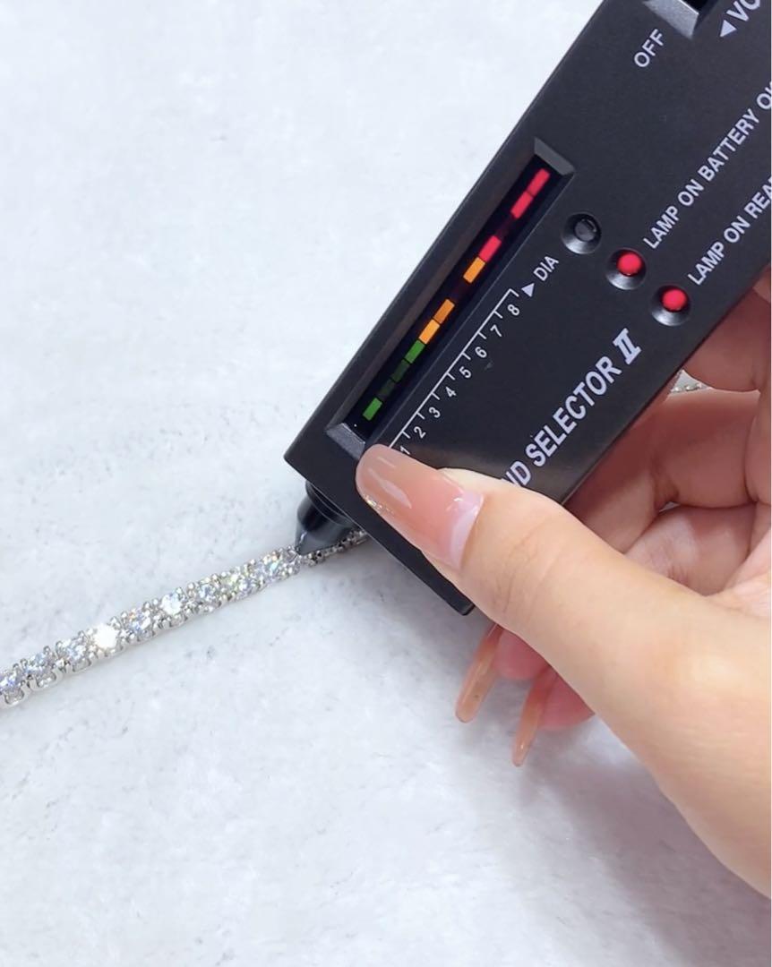 売れてます】残りわずか12.5ctモアサナイトネックレスS925テニス