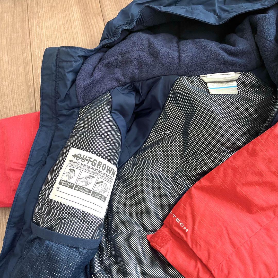 美品 コロンビア キッズ スキーウェア 110