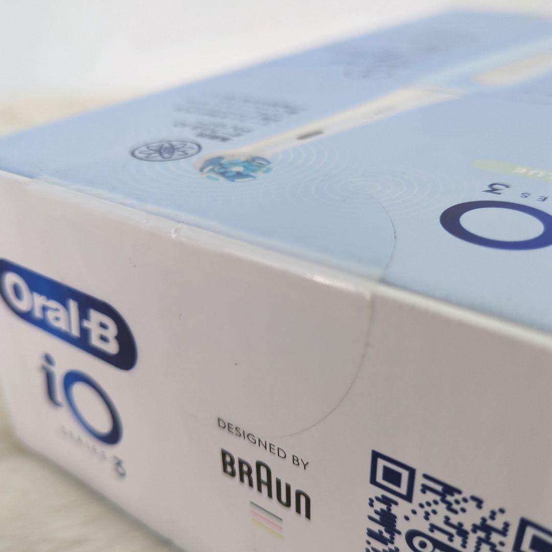 ブラウン Oral-B オーラルB iO シリーズ3 電動歯ブラシ アイスブルー