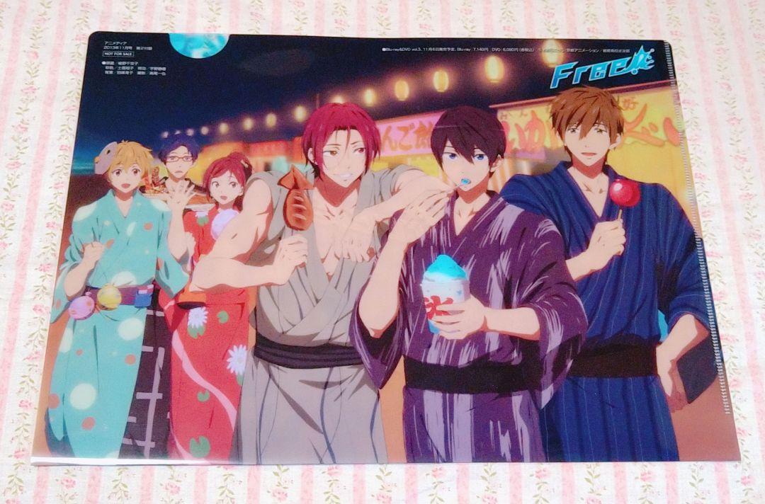 Free！ 雑誌付録 クリアファイル 下敷き 4種セット - メルカリ