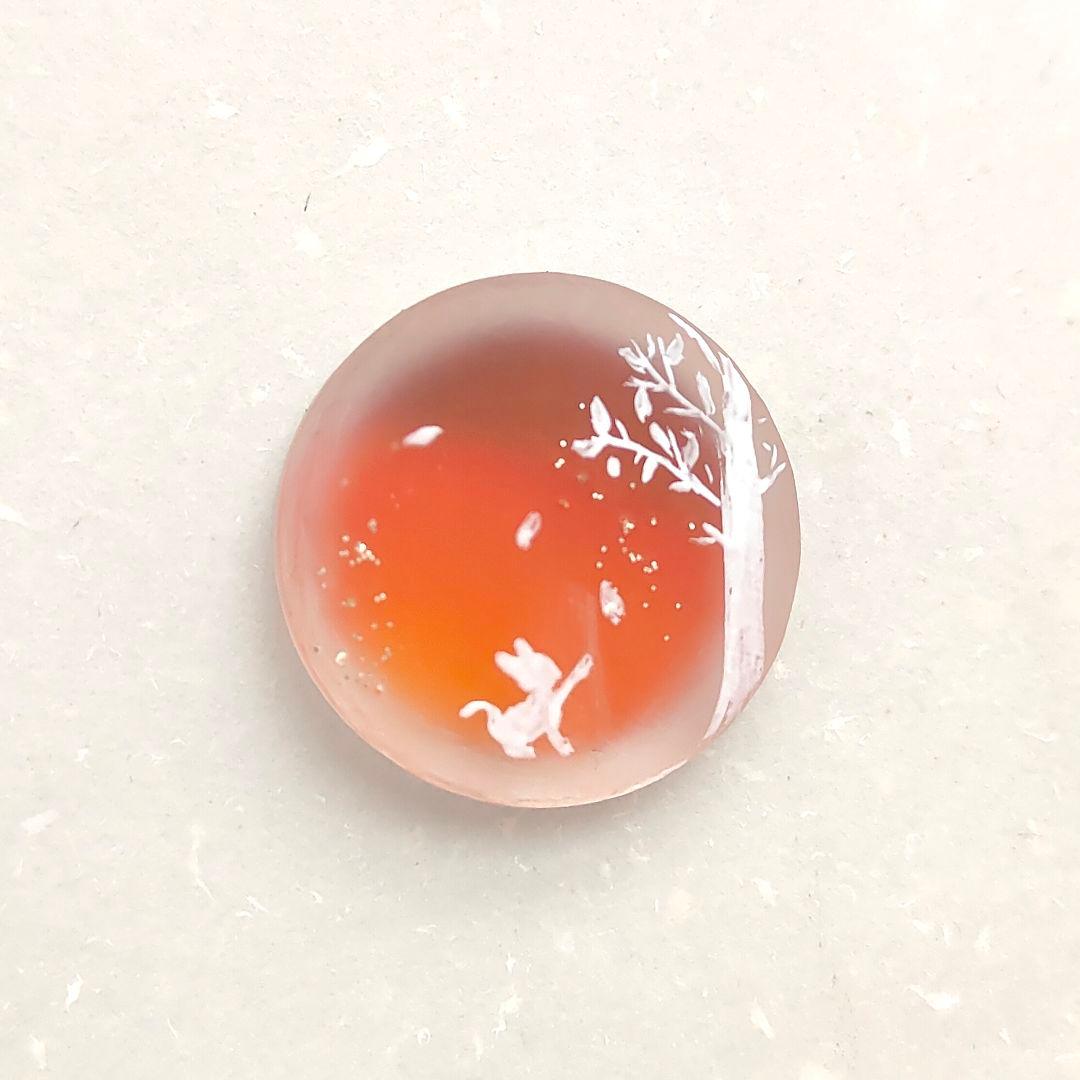 【912】ハンドメイド レジン ヘアゴム ポニーフック 【912】ハンドメイド レジン ヘアゴム ポニーフック