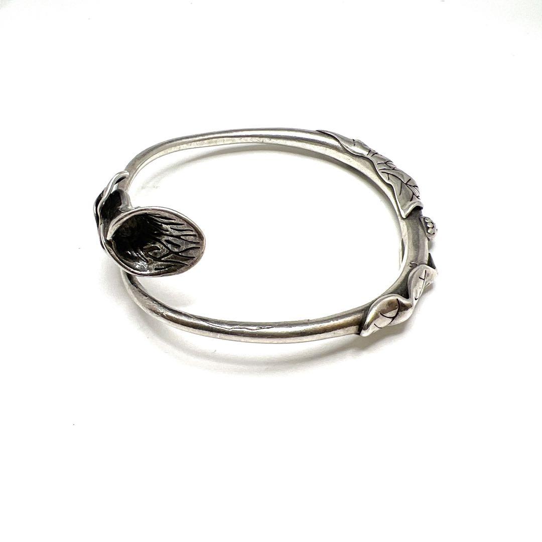 アクセサリー UNKWOWN Reef Design Silver Bangle