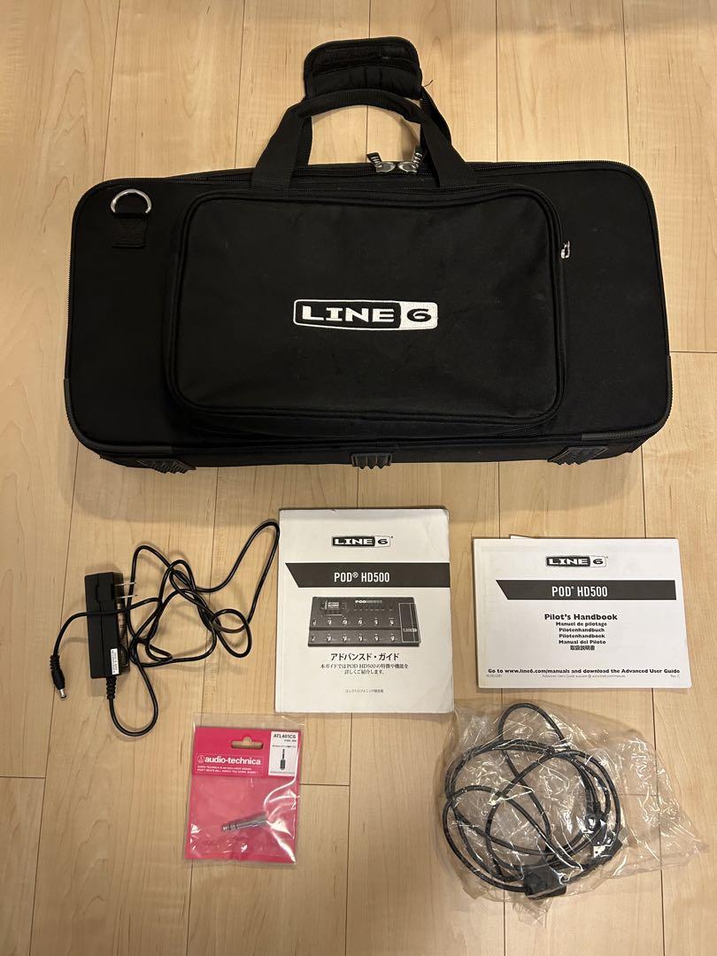 Line6 pod hd500 動作確認済み
