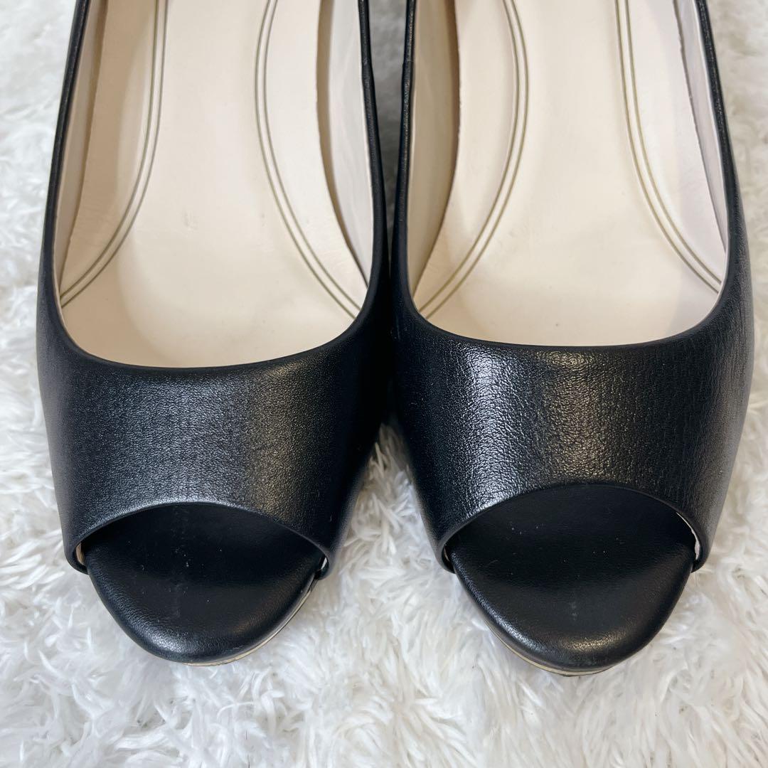 ✨極美品✨ コールハーン レザー ウェッジソール パンプス グランドアンビション