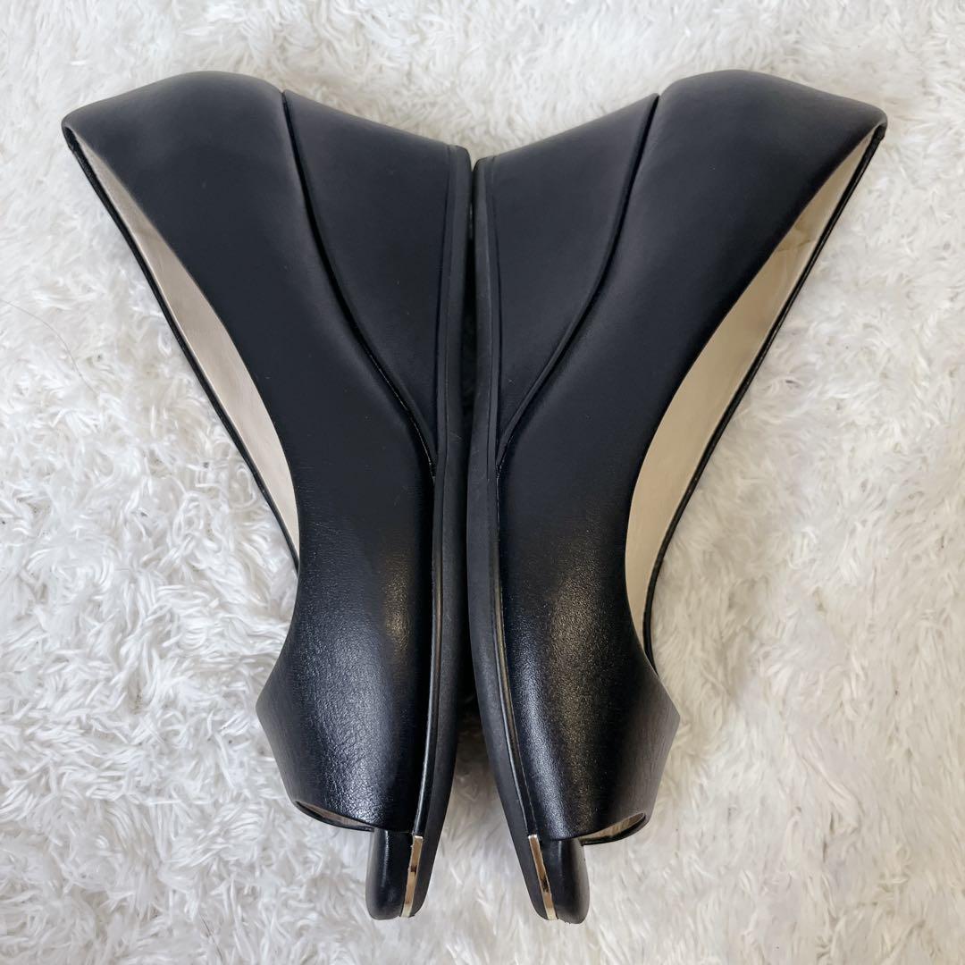 ✨極美品✨ コールハーン レザー ウェッジソール パンプス グランドアンビション