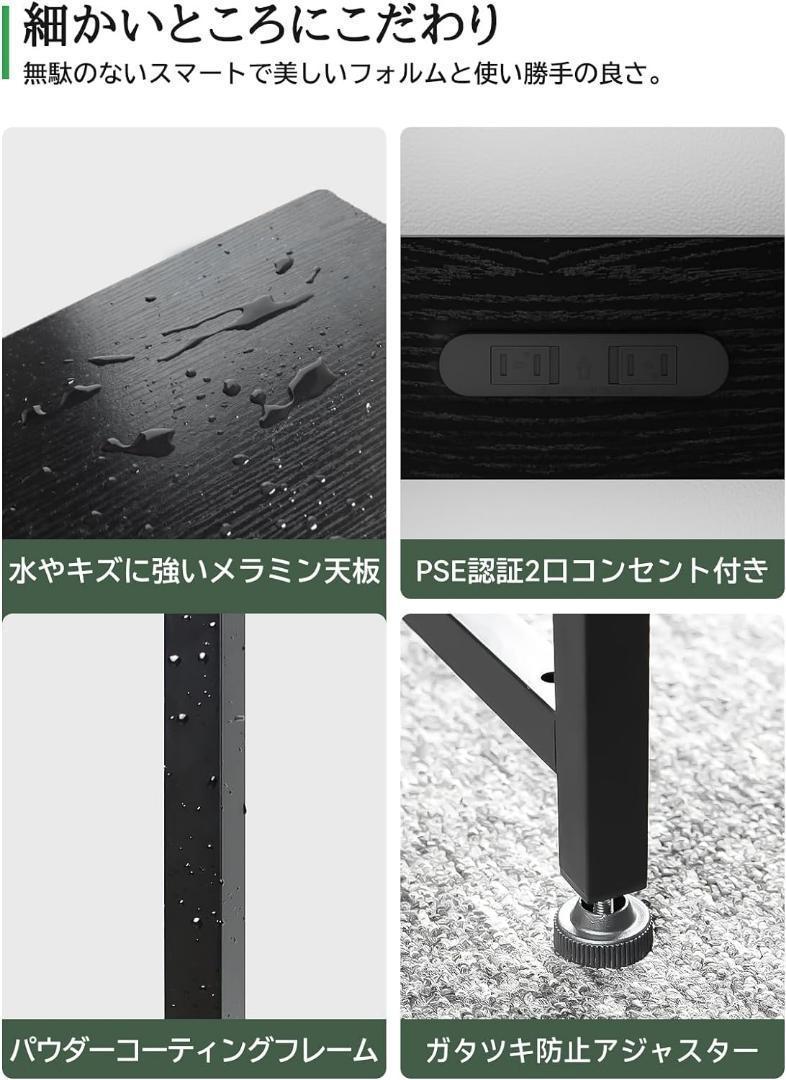 ❤セール❤ レンジ台 60×42×130cm レンジラック ２口コンセント付