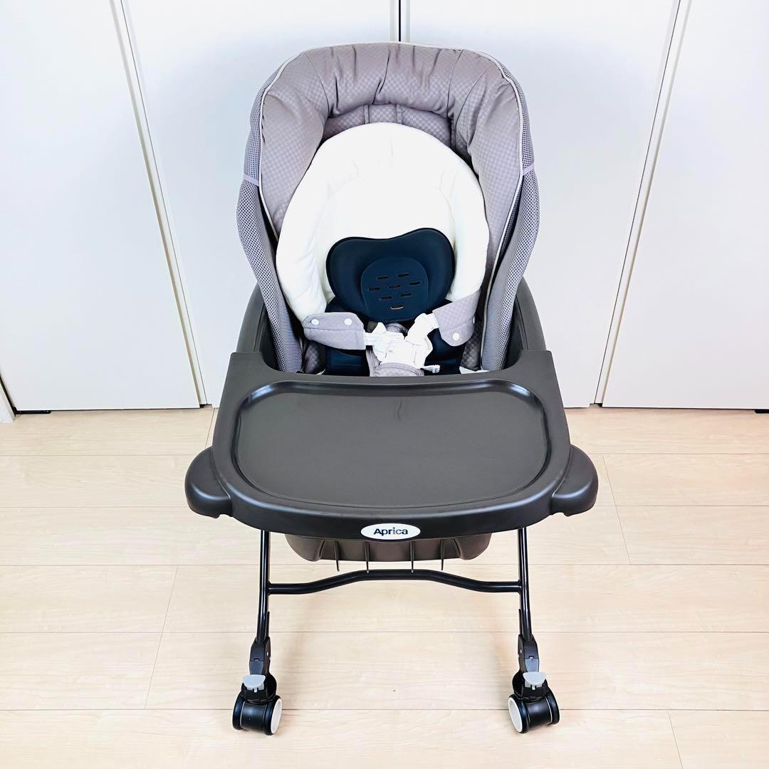 ☆美品☆　アップリカ　ハイローチェア　ユラリズムオート　ネオカンタービレ　BE