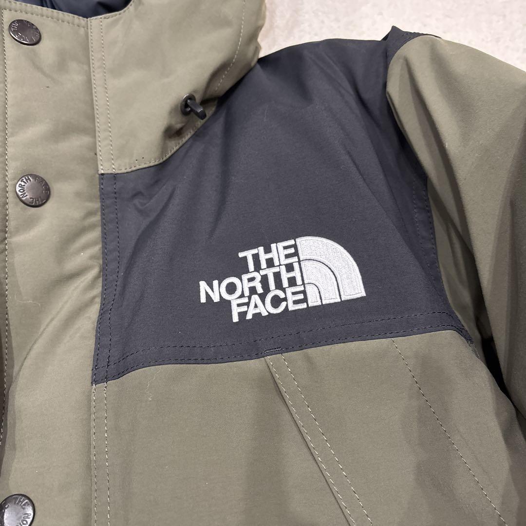 THE NORTH FACE マウンテンダウンジャケット　カーキ色　Lサイズ