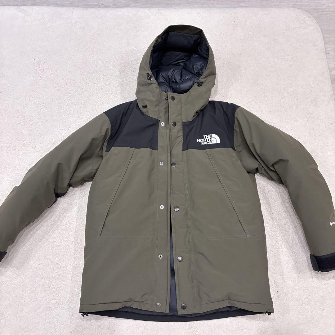 THE NORTH FACE マウンテンダウンジャケット　カーキ色　Lサイズ