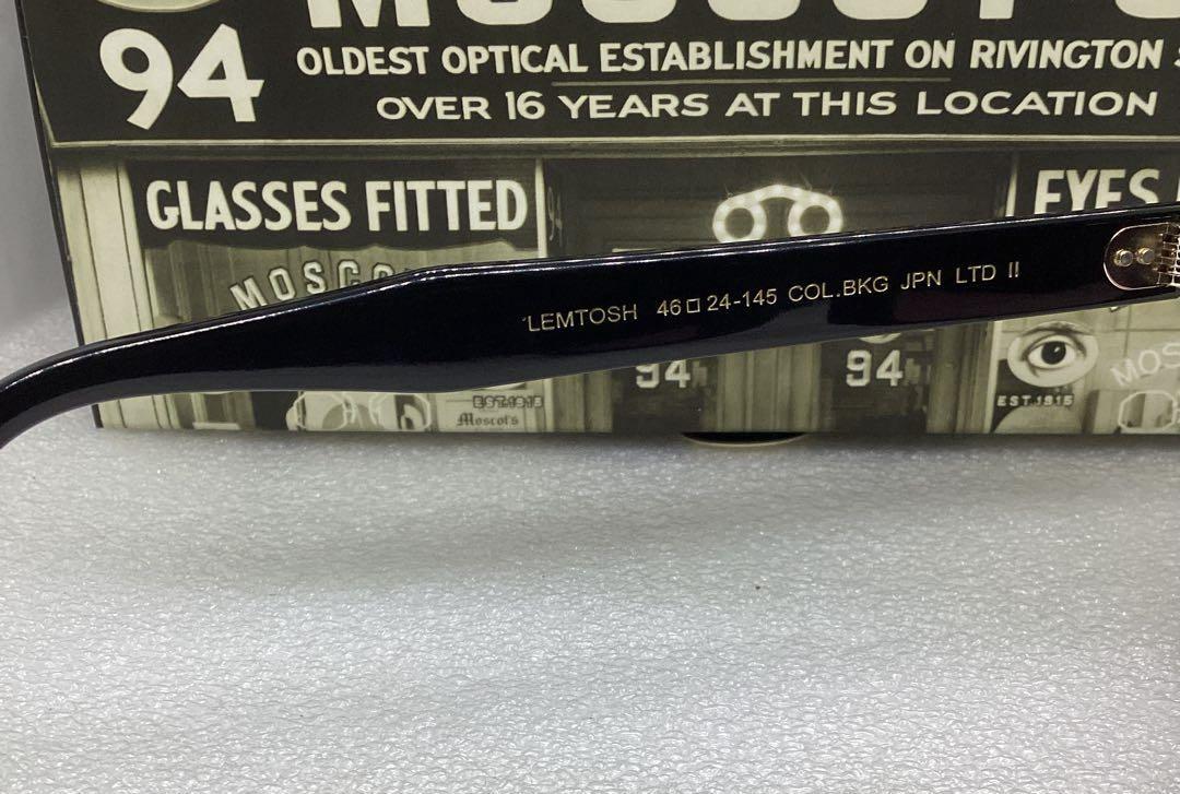 ⭐️MOSCOT LEMTOSH ■JPN LTD Ⅱ ■46■BKG■サングラス