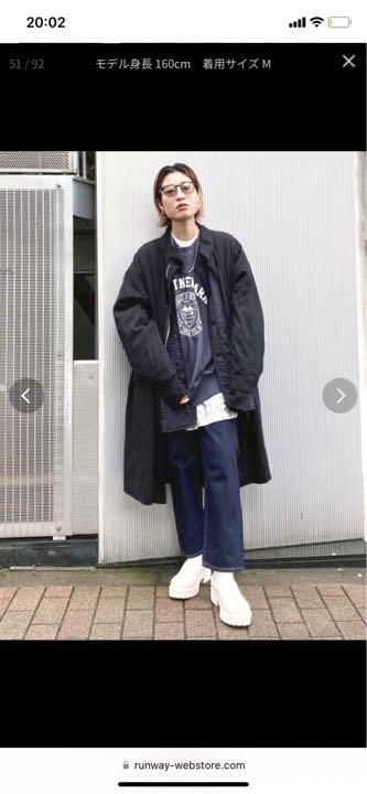 モッズコート Sサイズ 黒 Ungrid