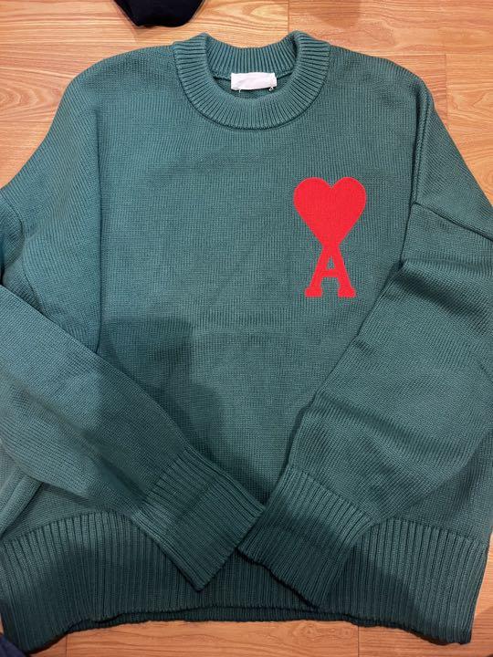 ami ビッグロゴ セーター (タグ付き正規品)