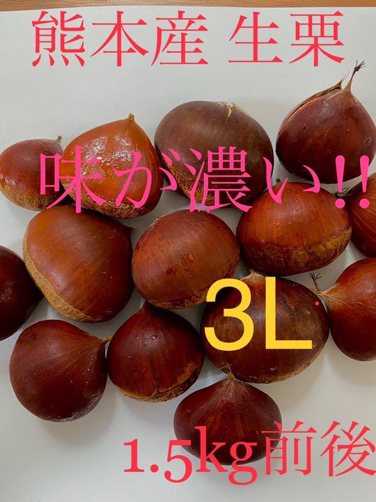 茨城産 【利平栗 2Lサイズ 3キロ】カズ様専用ページ 栽培期間中農薬不 期間特売 くりかず様専用 エフェクター
