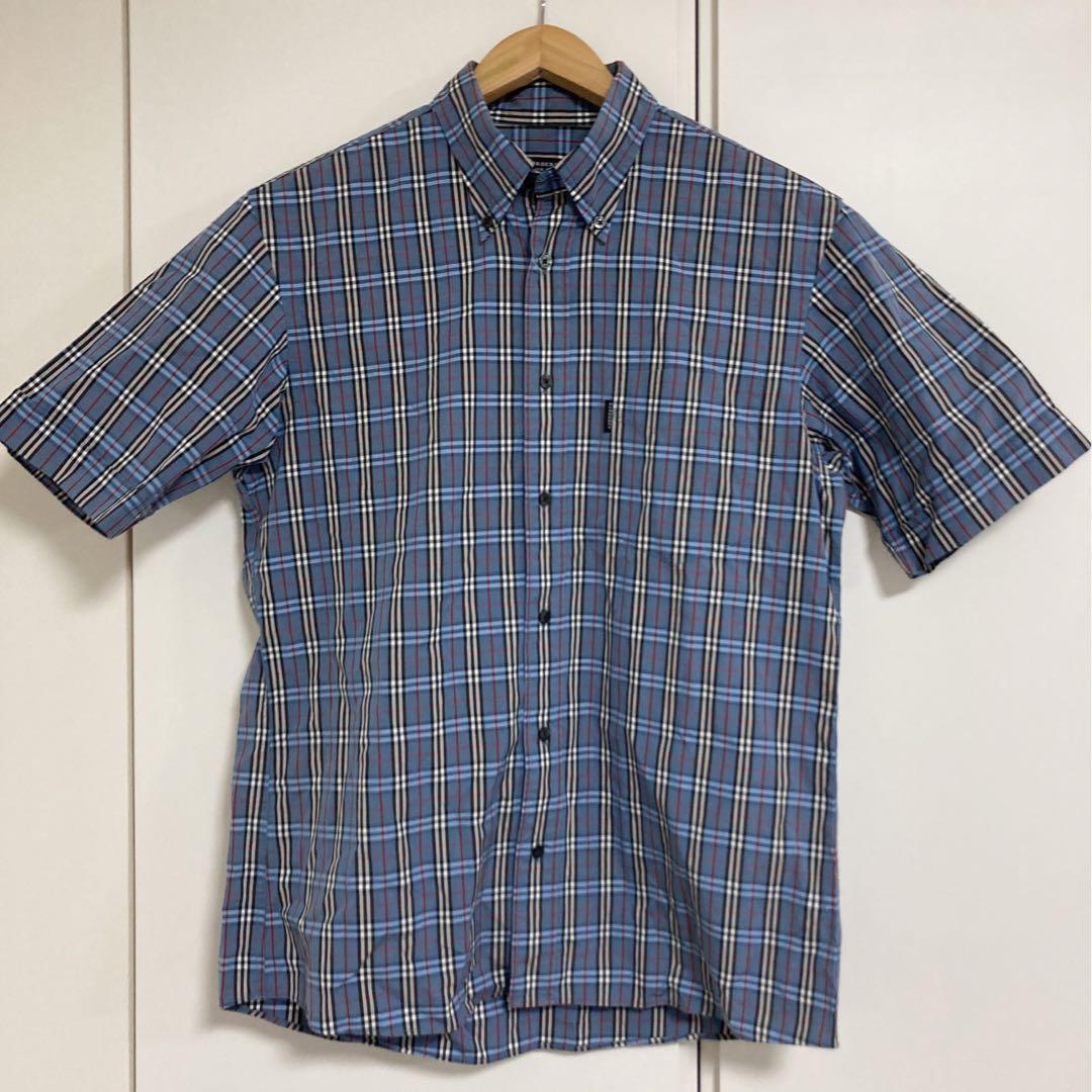 BURBERRY BLACK LABEL バーバリーブラックレーベルの半袖シャツ