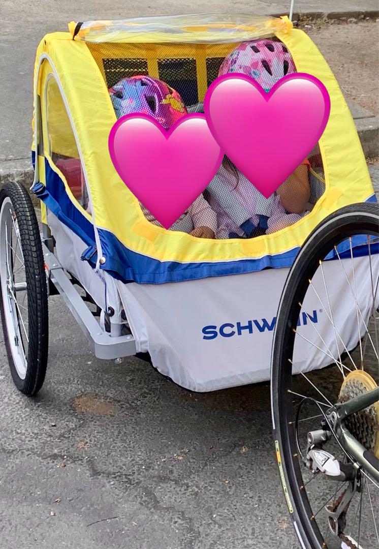 SCHWINN 子供用自転車トレーラー　チャイルドトレーラー1人or2人乗り