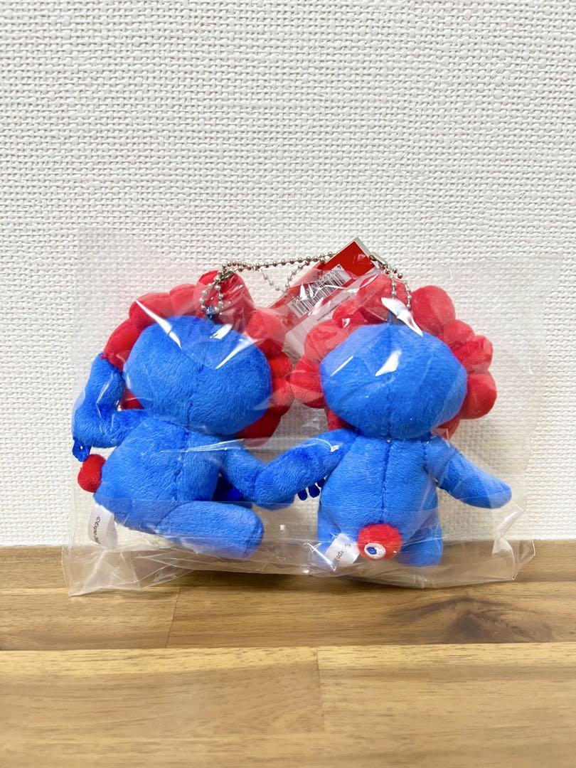 EXPO 2025 大阪 万博 ミャクミャク ペア ぬいぐるみ キーチェーン
