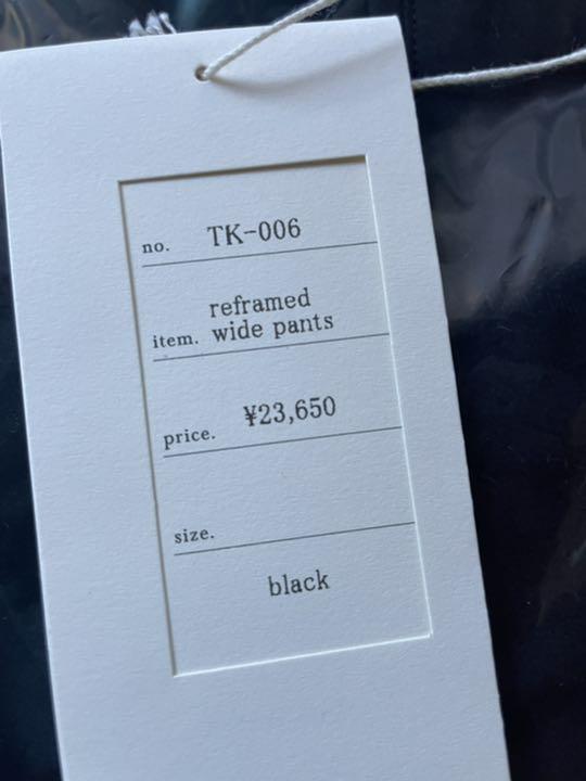 豊富な 新品 TK × suzuki takayuki wide pants UPrR7-m40762510301 格安超歓迎