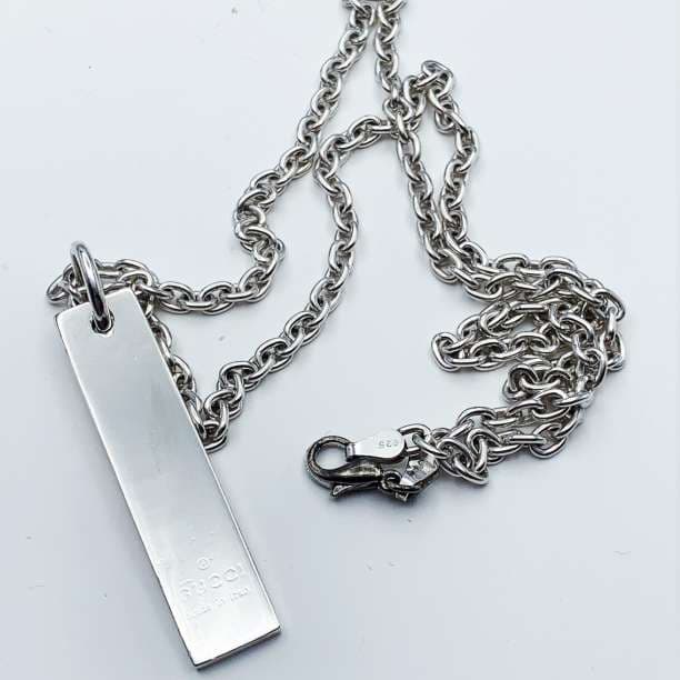 人気を誇る グッチ GUCCI ☆おすすめ☆ シルバー プレート ネックレス