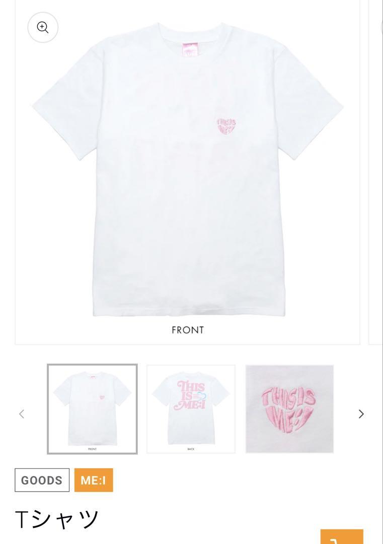 ME:1ミーアイ 'THIS IS ME：|”ライブTシャツ