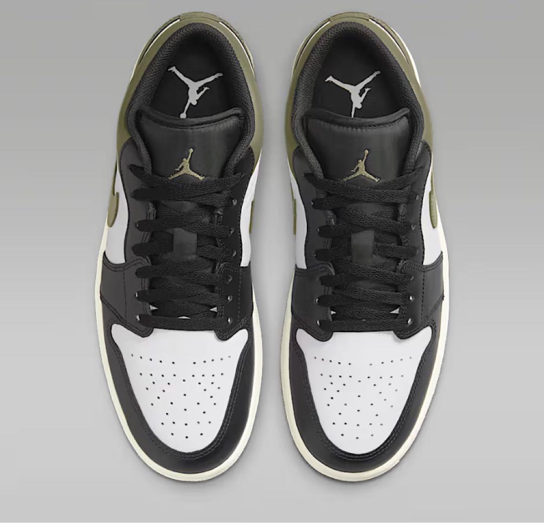 新品　AIR JORDAN 1 low オリーブ　完売サイズ　27.5