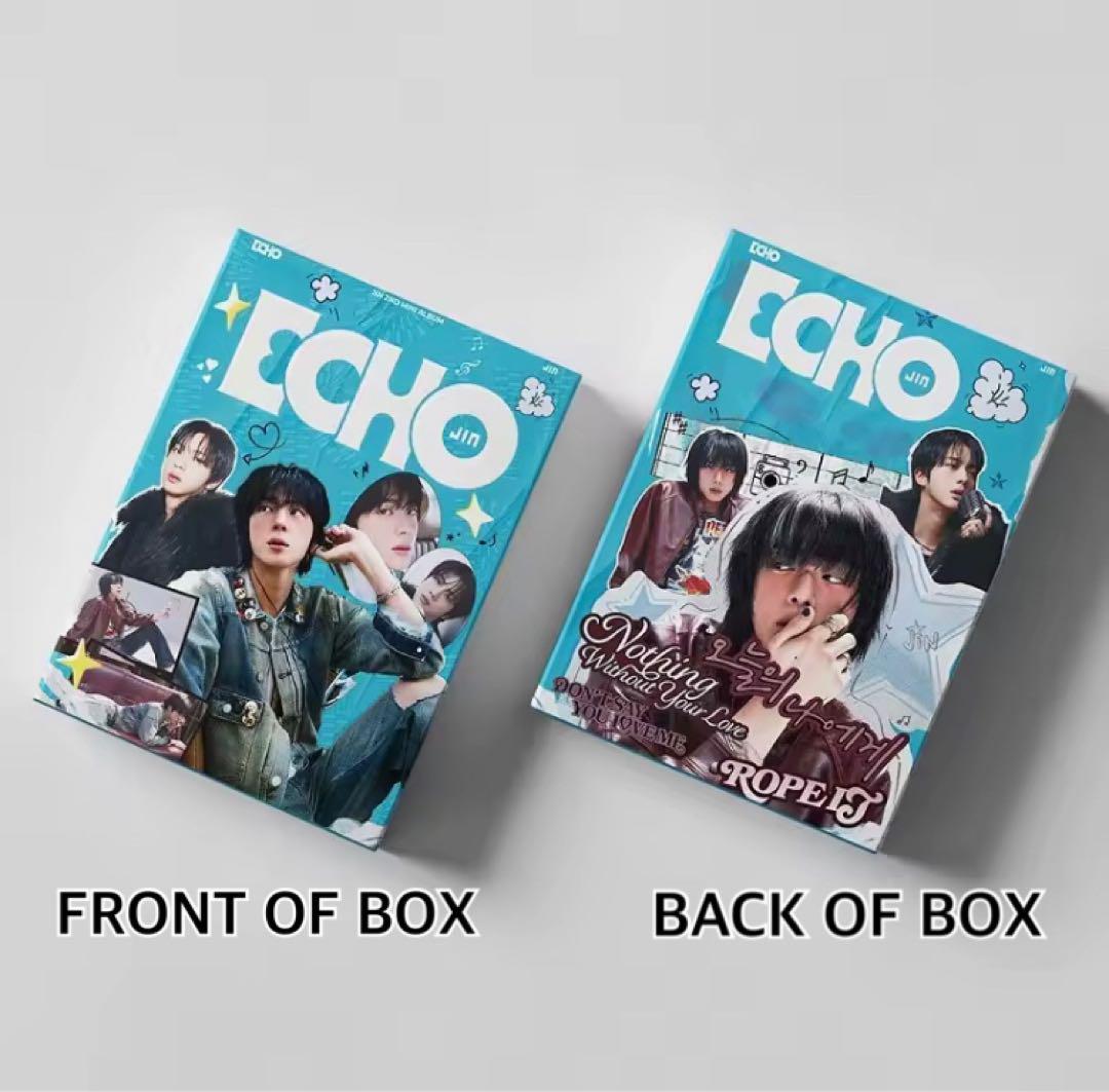 BTS Jin ECHO フォトカード ロモカード 55枚入 - メルカリ