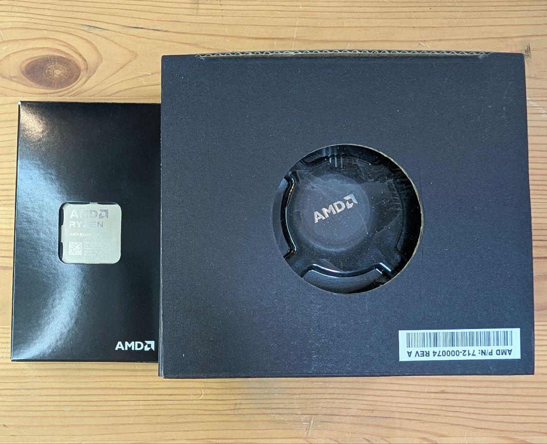 AMD Ryzen 7 8700G CPU 箱,リテールクーラー等全付 - メルカリ