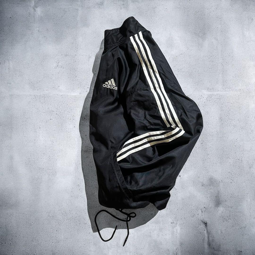 ジャケット・アウター vintage adidas drawcode nylon jacket