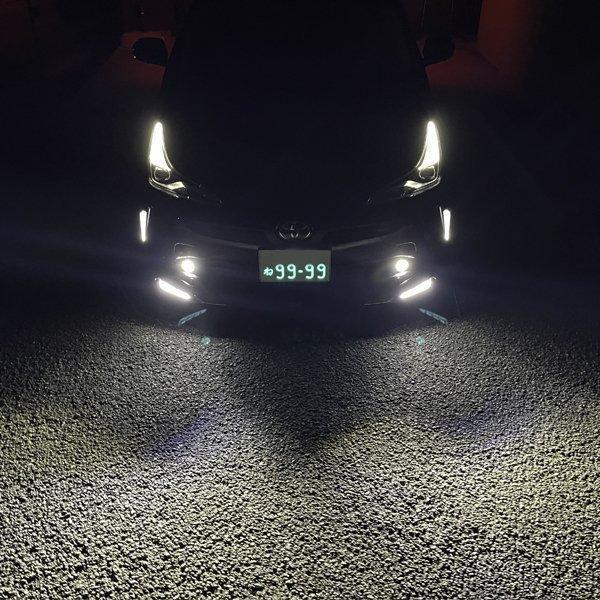 定番新作 トヨタ 2色切替 ツインカラー 4300k 7nyZI-m40765715683 フォグランプ LED 格安限定品