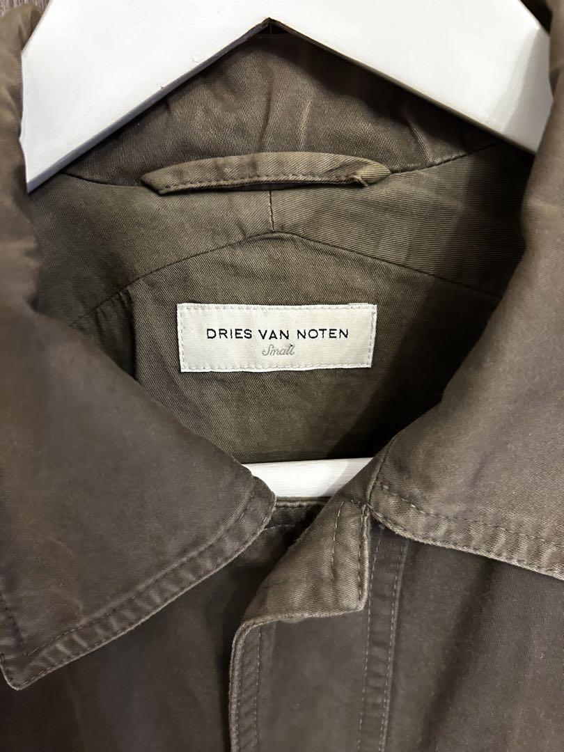 ドリスヴァンノッテン デニムジャケット カーキ Dries van noten ドリスヴァンノッテン デニムジャケット カーキ Dries van noten