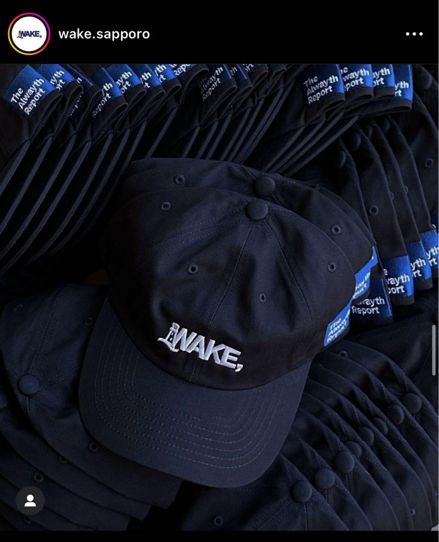 Alwayth for WAKE cap WAKE.SAPPORO 札幌限定ウェイク札幌