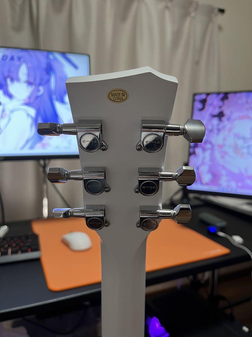 ENYA Nova GO Sonic スマートエレキギター ホワイト