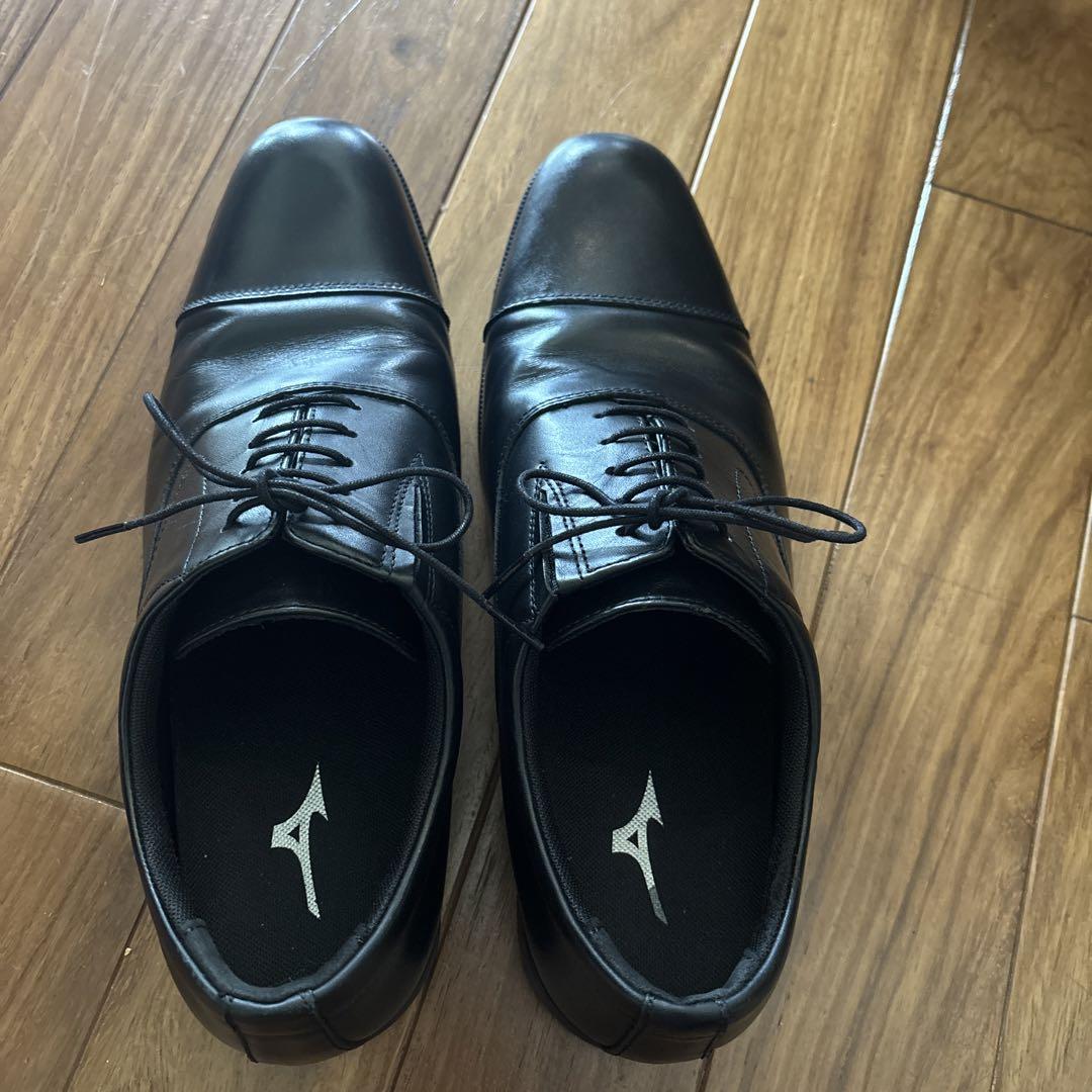 ミズノ ビジネス シューズ MIZUNO 幅広 軽量 本革EXLIGHT ST2