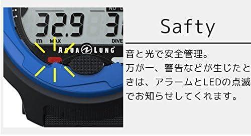 i100 ダイブコンピューターブルーAQUA