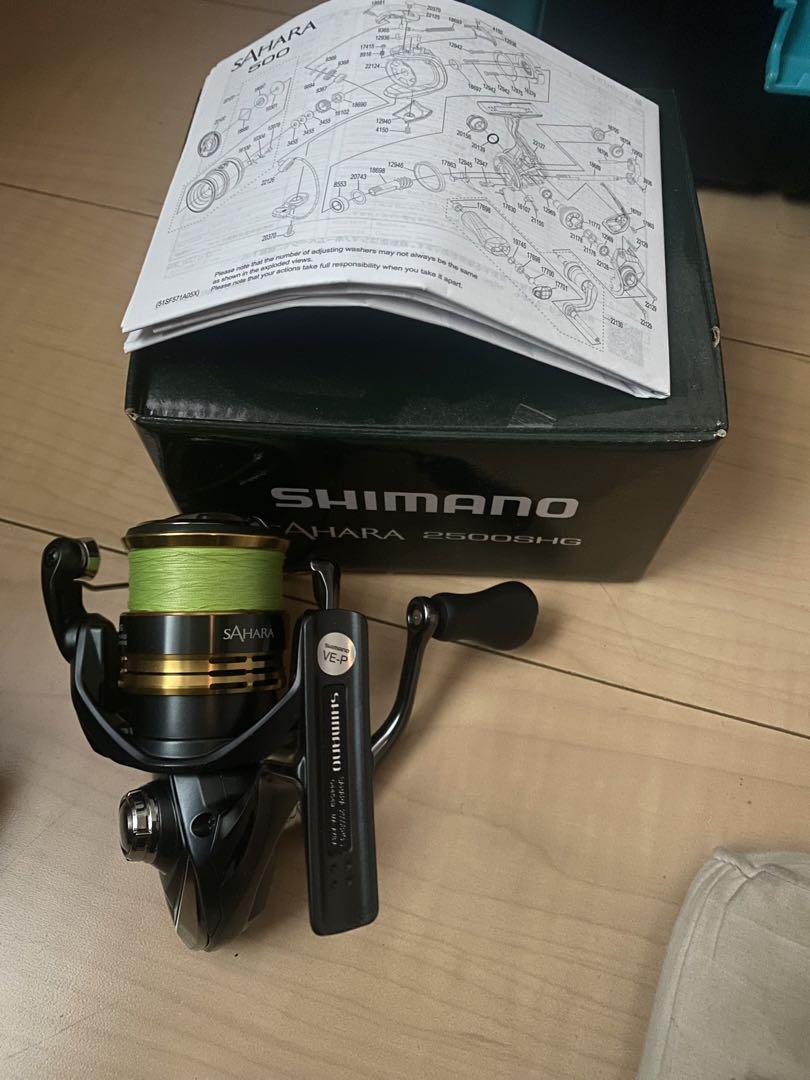 SHIMANO SAHARA 2500SHG スピニングリール新品未使用 シマノ サハラ 2500SHG (リール) 価格比較 - 価格.com