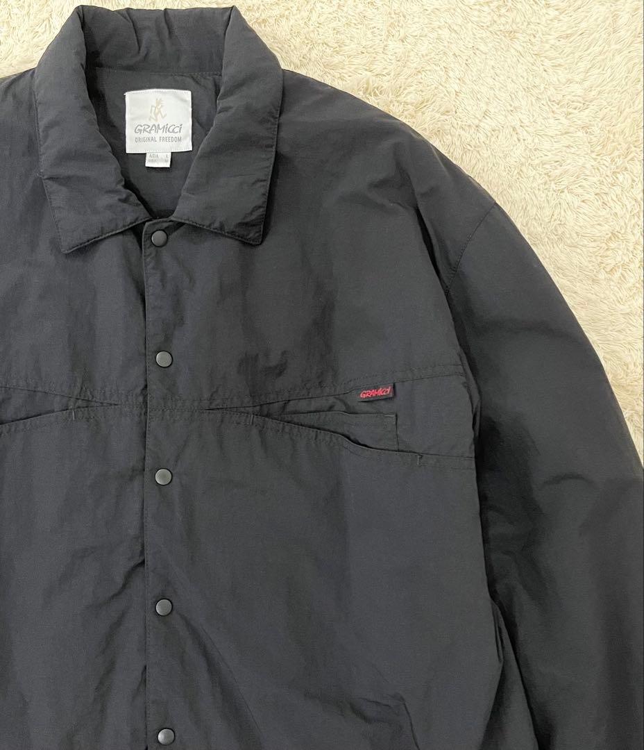 GRAMICCI ナイロン中綿ジャケット ブラック Lサイズ