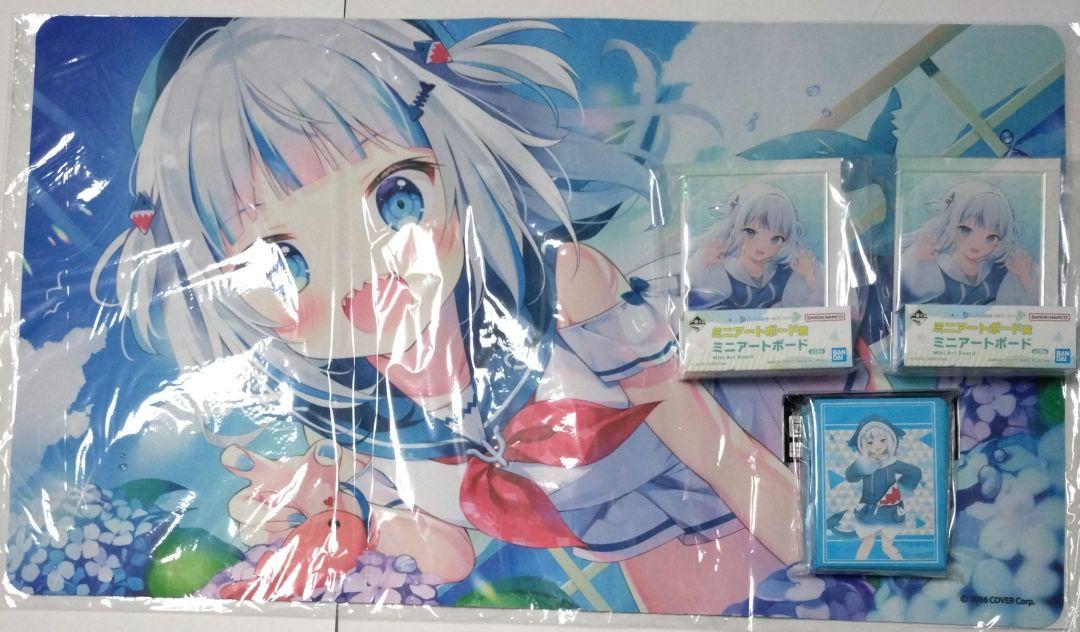 ホロライブ　がうるぐら　ラバーマット　スリーブ　ミニアートボード