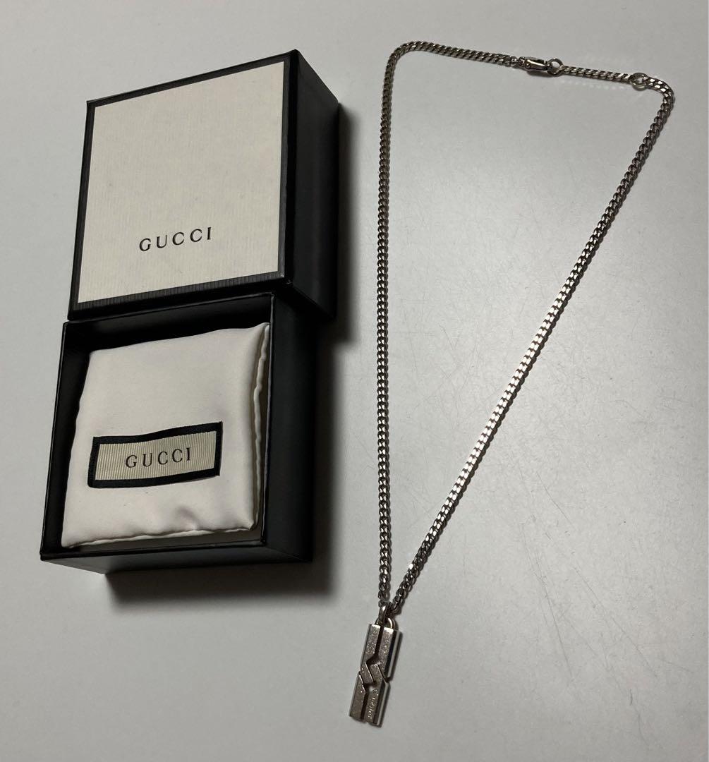【正規品】GUCCI グッチ 喜平チェーンネックレストップ 良品 送料無料